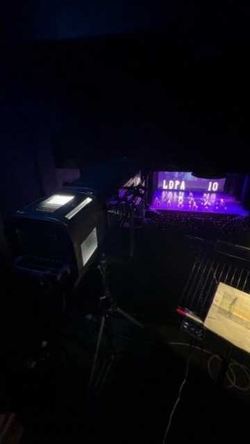 Castle Theatre Followspot Photo